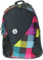 i Front Logo Design 30 L Medium Backpack(Black)