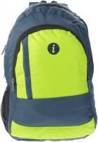 i Plain Spacious 30 L Medium Backpack(Green)