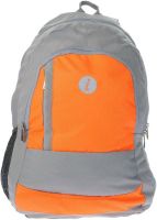 i Plain Spacious 30 L Medium Backpack(Orange)