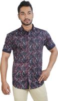 Just Differ Men's Paisley Casual Multicolor Shirt
