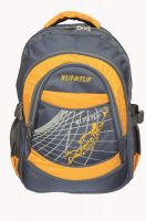 Ruf & Tuf Trandy 32 L Backpack(Grey, Yellow)