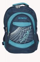 Ruf & Tuf Trandy 32 L Backpack(Navy Blue Sky Blue)
