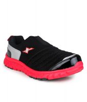 Sparx Black Sport Shoes