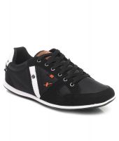 Sparx Black Sport Shoes