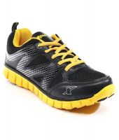 Sparx Black Sport Shoes