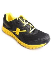 Sparx Cool Yellow and Black Shoes