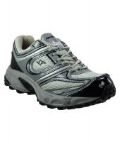 Sparx Gray & Silver Sports Shoes