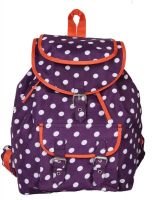 Vogue Tree Purpldot 2.5 L Medium Backpack(Purple)