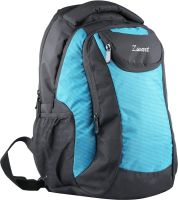 Zwart Cosmo 25 L Free Size Backpack(Black & Blue)