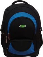 Nl Bags fivepocketlap 25 L big Laptop Backpack(Black And Skyblue)