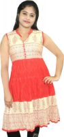 Abstra Festive Printed Women's Kurti(Multicolor)