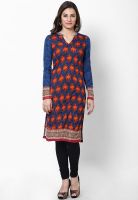 Biba Blue Printed Kurtas