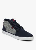 DC Council Mid Se Navy Blue Sneakers