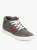 DC Rd Grand Mid Grey Sneakers