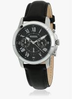 Fossil Fs4840 Black/Black Chronograph Watch