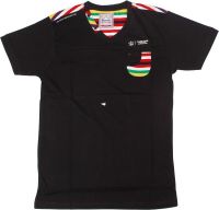 Getzen Solid Men's V-neck Black T-Shirt