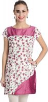 Keona Casual Printed Women's Kurti(Pink)
