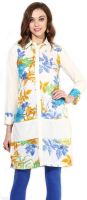 La Firangi Casual Printed Women's Kurti(White)