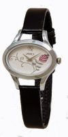 Lamex 3326 S White And Black Analog Watch - For Women