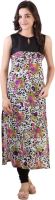 Libas Printed Women's Straight Kurta(Multicolor)