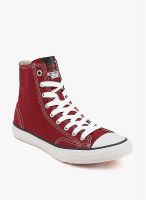 Superdry Trophy Series High Red Sneakers