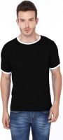 99Tshirts Solid Men's Round Neck Black T-Shirt