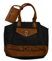 Cut The Chase Black Handbag