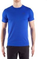 Domyos Solid Men's Round Neck Blue T-Shirt