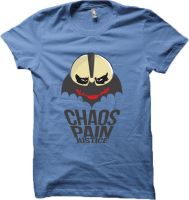 EETEE Printed Men's Round Neck Blue T-Shirt