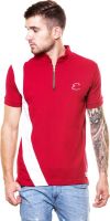 Enquotism Solid Men's Polo Neck Multicolor T-Shirt