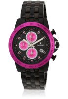 Florence F8055Bpr Black/Black Chronograph Watch