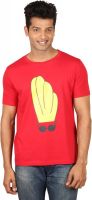 Habitude Graphic Print Men's Round Neck Red T-Shirt
