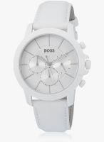 Hugo Boss Aw100070 White/Silver Chronograph Watch