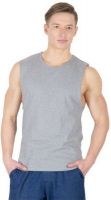 Hypernation Solid Men's Round Neck Grey T-Shirt