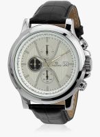 Maxima Attivo 27713Lmgi Black/White Chronograph Watch