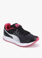 Puma Sequence Black Running Shoes