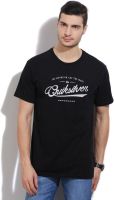 Quiksilver Printed Men's Round Neck Black T-Shirt