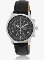 Seiko SNDC33P1-SOR Black/Black Chronograph Watch