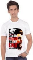ShopMantra Graphic Print Men's Round Neck White T-Shirt
