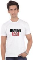 ShopMantra Graphic Print Men's Round Neck White T-Shirt