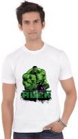 ShopMantra Graphic Print Men's Round Neck White T-Shirt