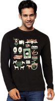 Wear Your Opinion Printed Men's Round Neck Black T-Shirt