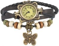 Felizer Vintage Butterfly Analog Watch - For Girls