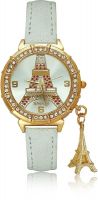 Kim Seng Eiffel Tower Pendant Analog Watch - For Women, Girls