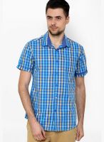 The Indian Garage Co. Checked Yellow Casual Shirt