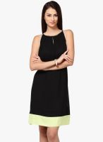 Tops And Tunics Sleeve Less Solid Black Dress