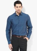 Arrow New York Blue Slim Fit Formal Shirt