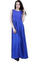 BD Fashion Women's Maxi Blue Dress