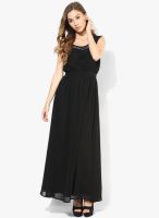 Lara Karen Long Sleeve Front Detail Long Dress