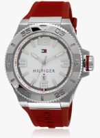 Tommy Hilfiger Th1791037j Red/White Analog Watch